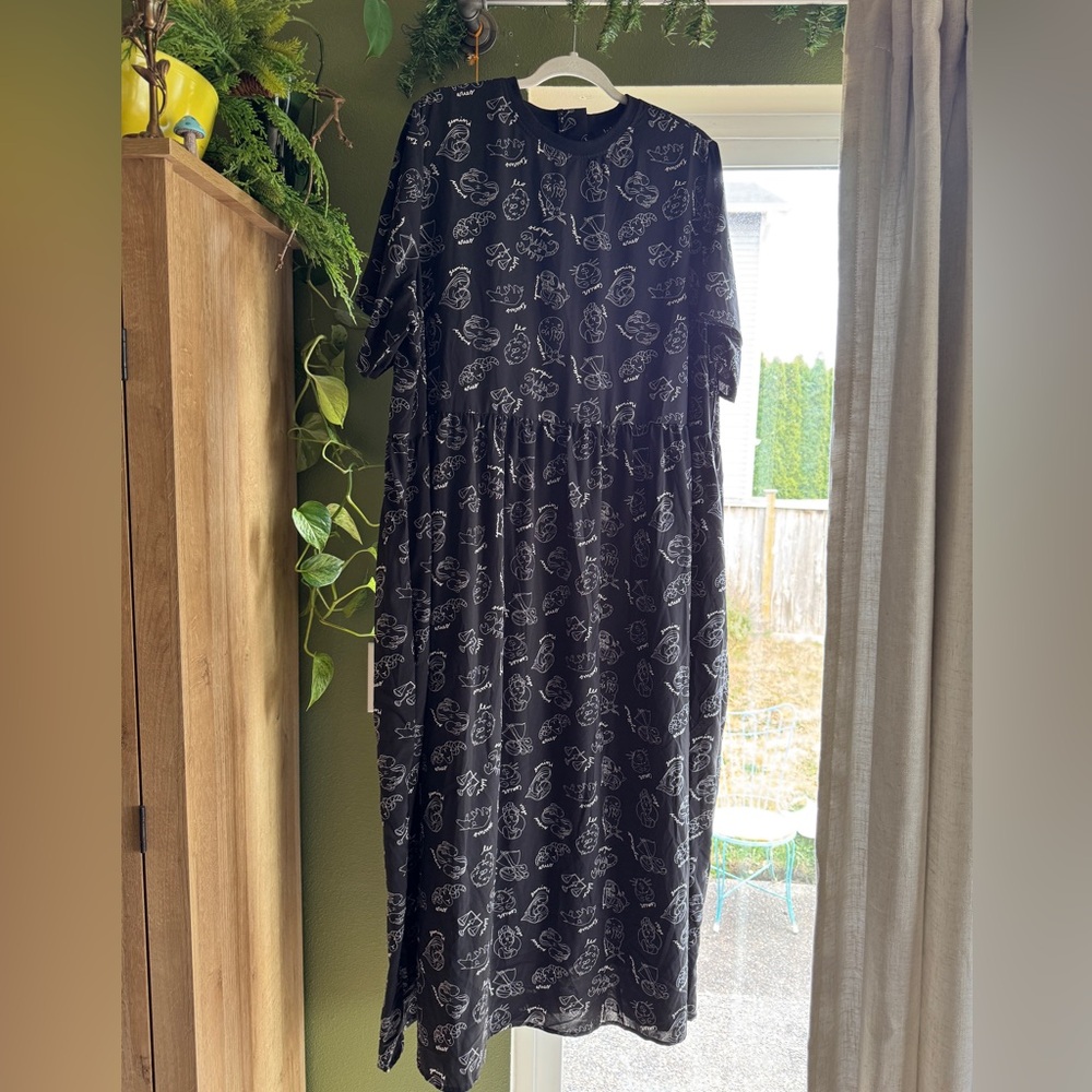 Dressed in LALA Zodiac print Maxi Dress